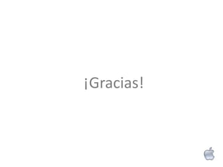 ¡Gracias!
 