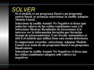 Como Usar Solver De Excel | PPS