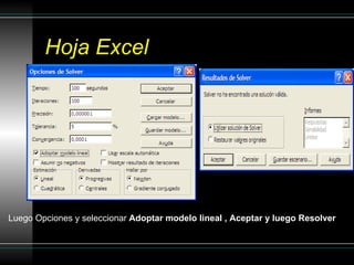 Como Usar Solver De Excel | PPS
