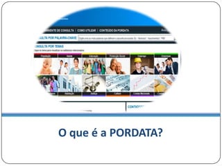 O que é a PORDATA?