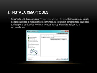 Como utilizar cmap tools | PPTX