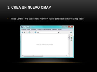 Como utilizar cmap tools | PPTX