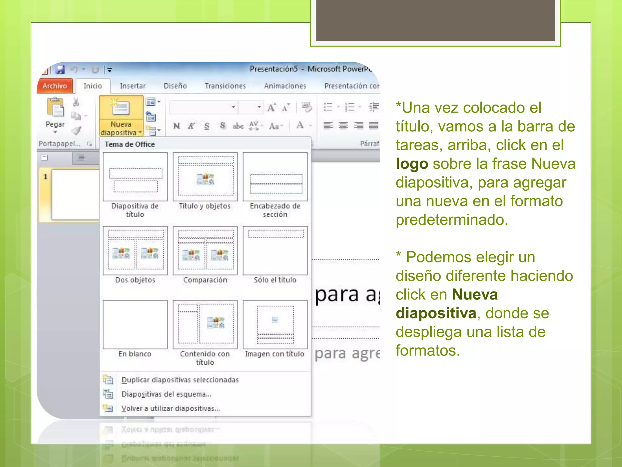 Como utilizar power point ppt