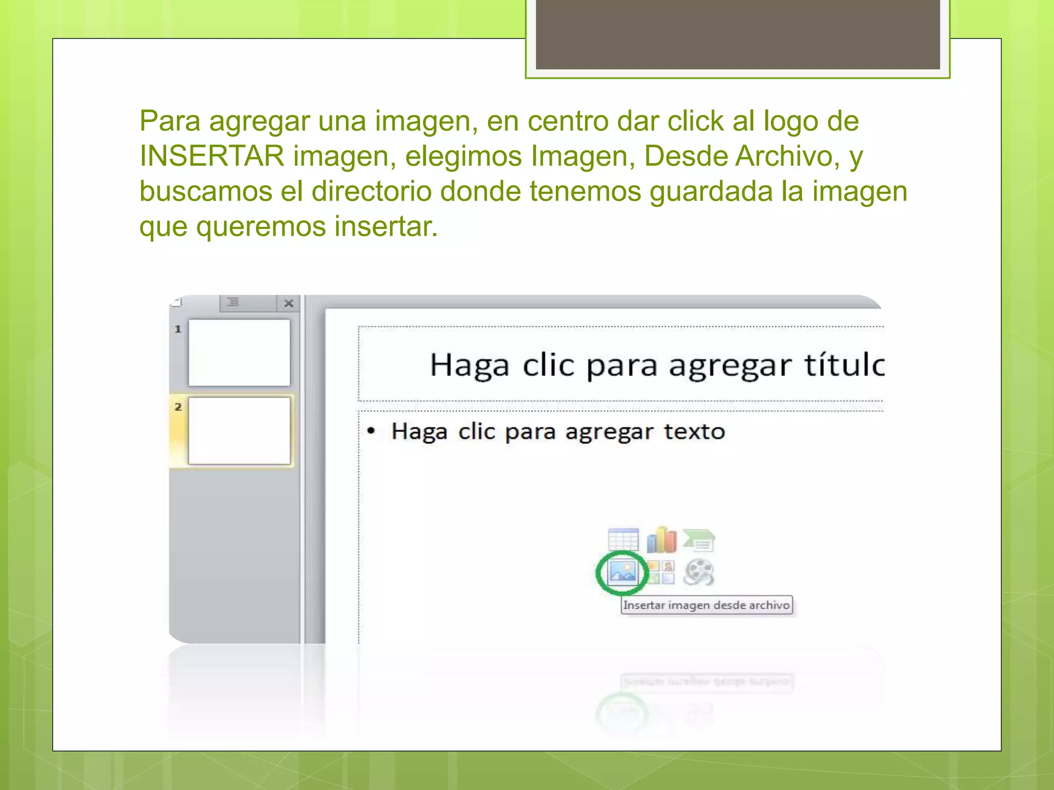 Como utilizar power point ppt