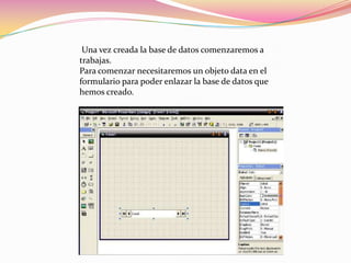 Como utilizar sql en visual basic 6 | PPTX