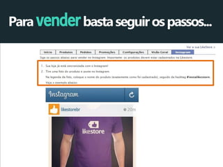 Para vender basta seguir os passos...  