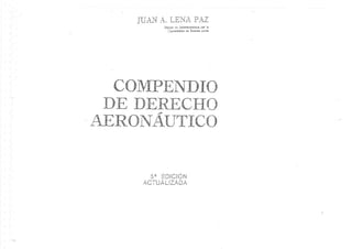 Comp. de Derecho Aeronáutico Lena Paz 