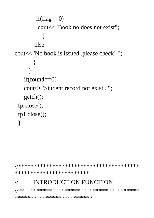 Library Management Project (computer science) class 12 | PDF