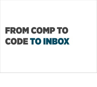 FROM COMP TO
CODE TO INBOX
 