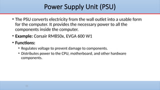 Computer Introduction (Hardware)-Lecture02 | PPTX