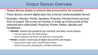 Computer Introduction (Hardware)-Lecture02 | PPTX