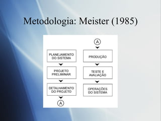 Metodologia: Meister (1985) 