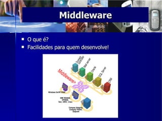 O que é? Facilidades para quem desenvolve! Middleware 