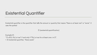 Quantifier Examples Discrete Math Comprehensive Guide to Proof Techniques, Predicate Logic, and ...