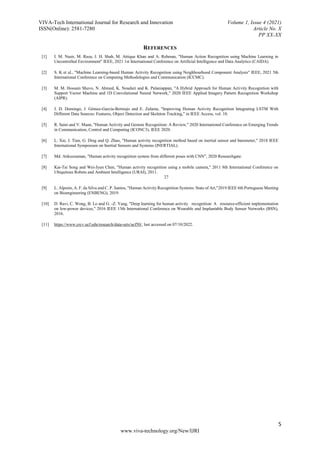 A Review on Human Activity Recognition System | PDF
