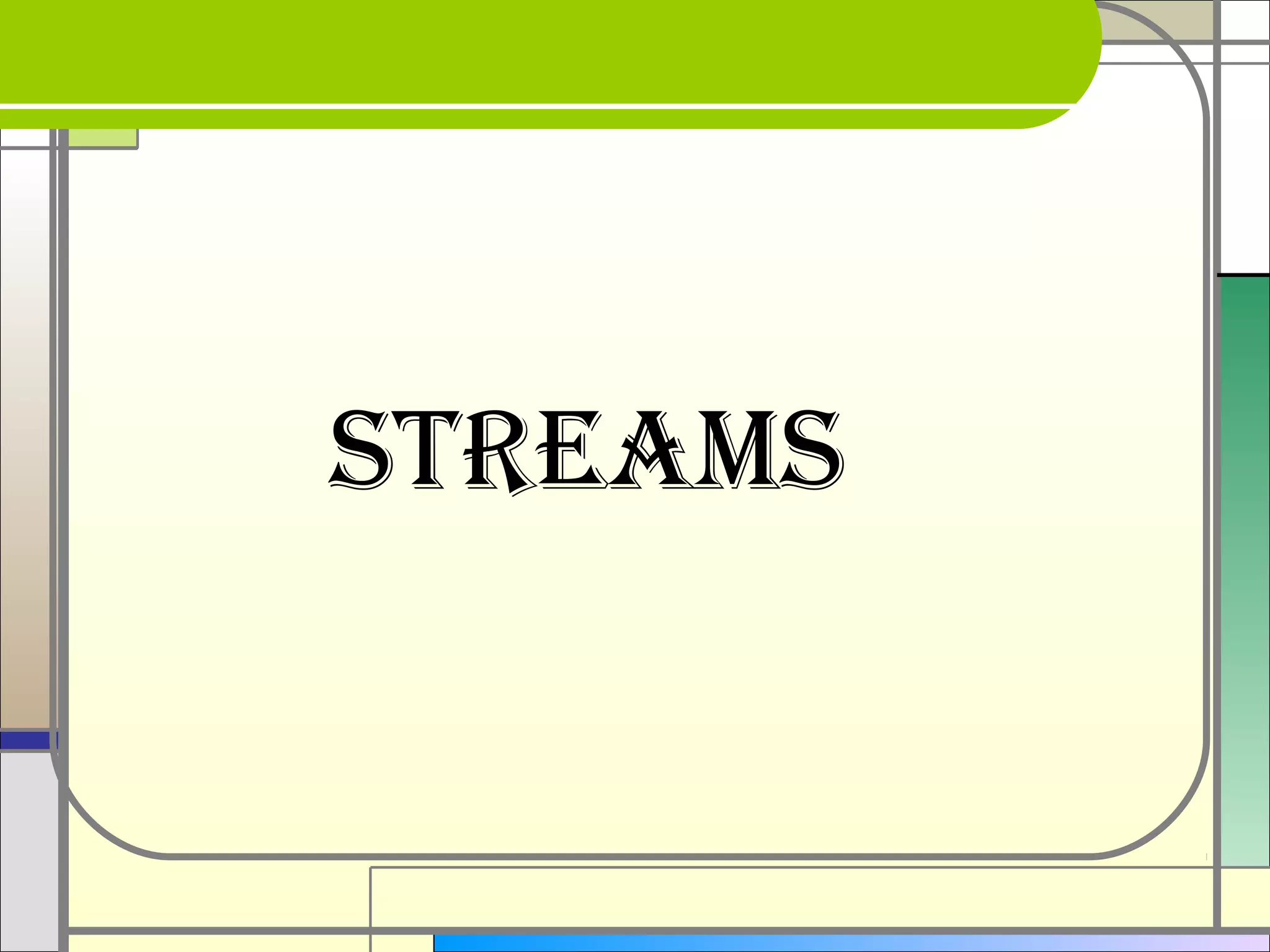 StreamS
 