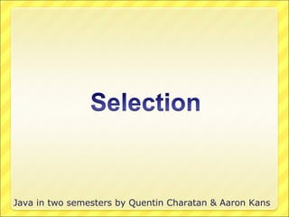 Java in two semesters by Quentin Charatan & Aaron Kans
 