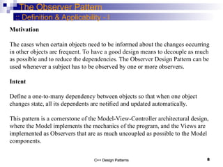 The MVC (Model–View–Controller) Design Pattern Slides on SlideShare are ...