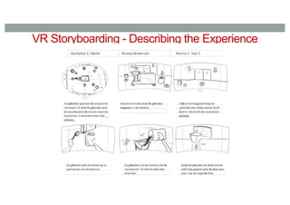 VR Storyboarding - Describing the Experience
 