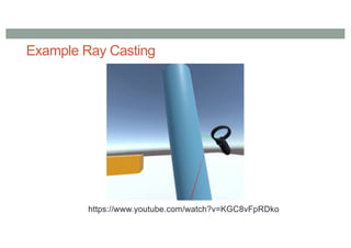 Example Ray Casting
https://www.youtube.com/watch?v=KGC8vFpRDko
 
