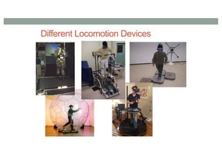 Different Locomotion Devices
 