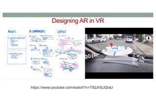 Designing AR in VR
https://www.youtube.com/watch?v=TfQJhSJQiaU
 