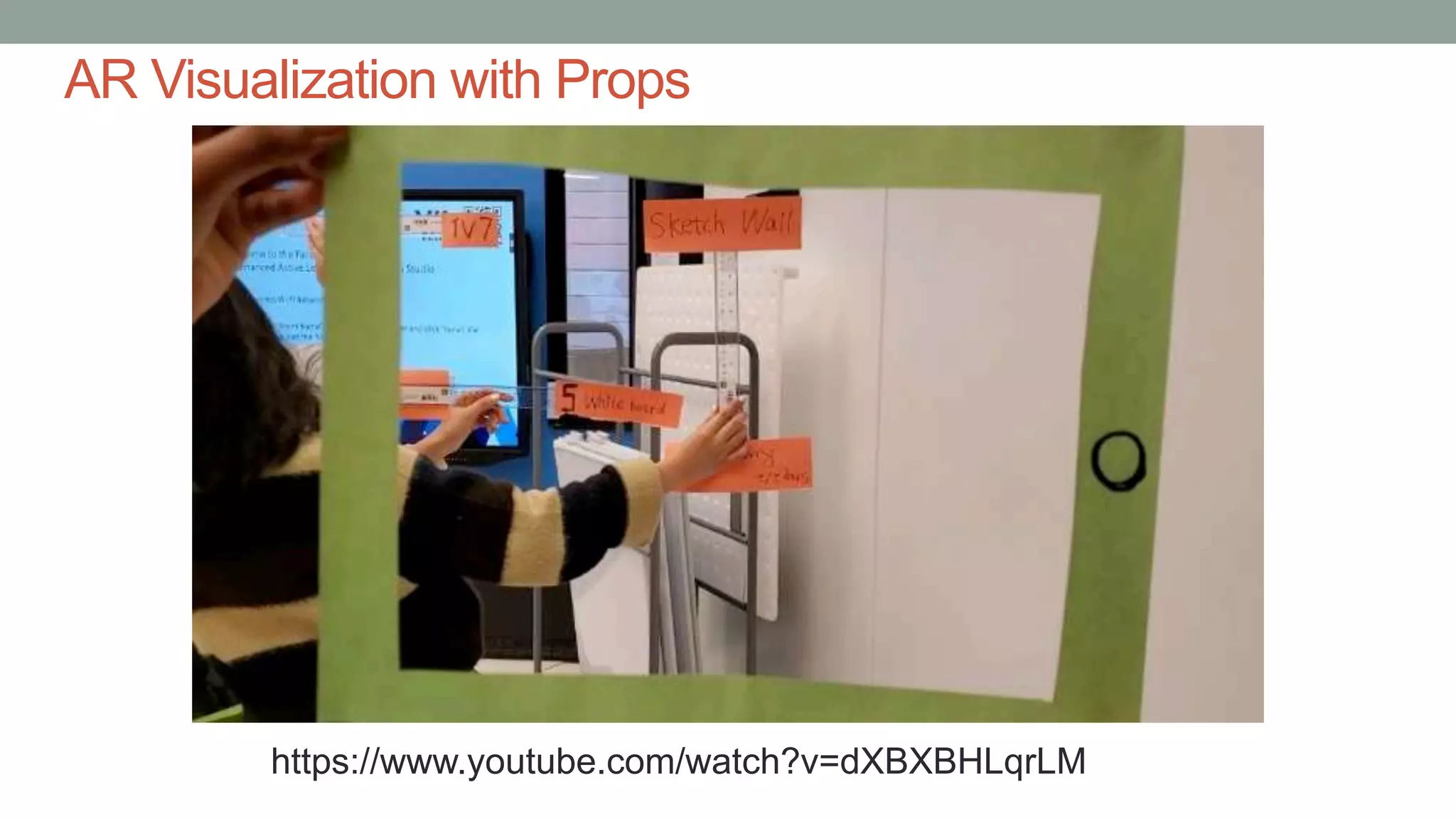 AR Visualization with Props
https://www.youtube.com/watch?v=dXBXBHLqrLM
 