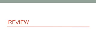 REVIEW
 