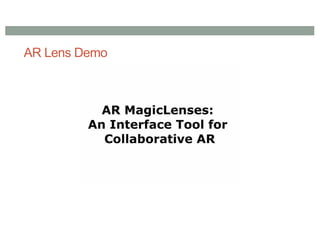 AR Lens Demo
 