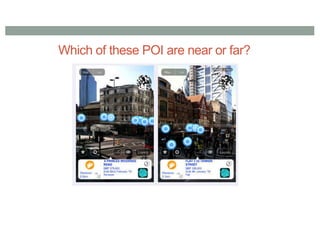 Which of these POI are near or far?
 