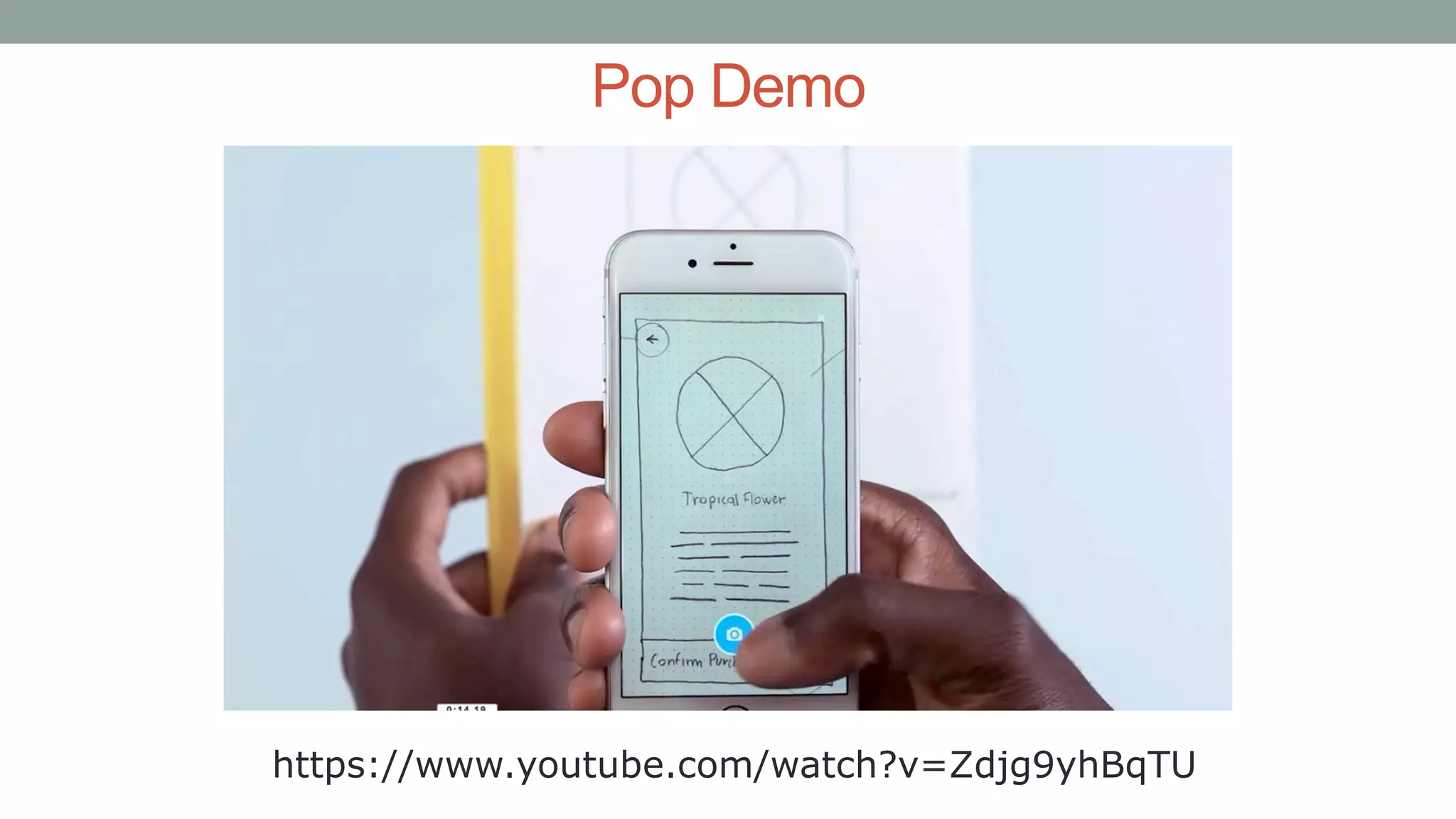 Pop Demo
https://www.youtube.com/watch?v=Zdjg9yhBqTU
 