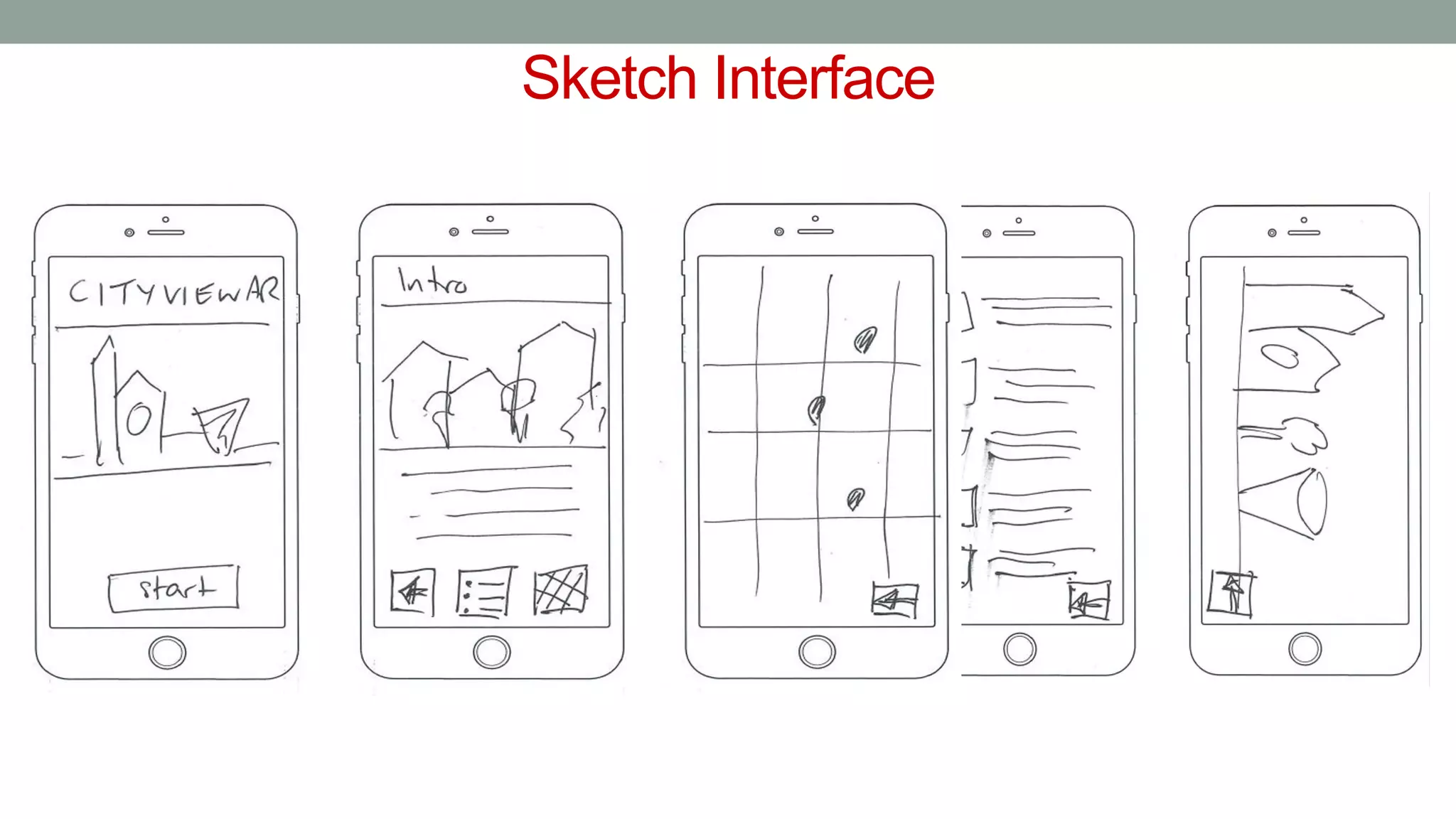 Sketch Interface
 
