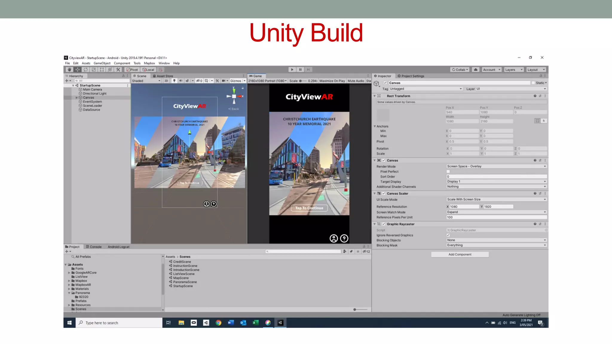 Unity Build
 