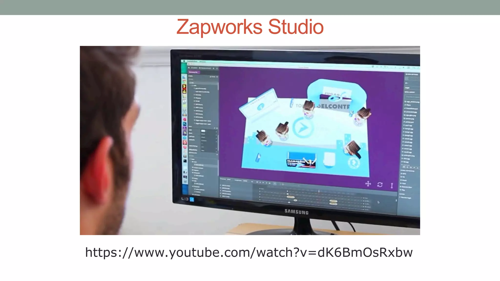 Zapworks Studio
https://www.youtube.com/watch?v=dK6BmOsRxbw
 
