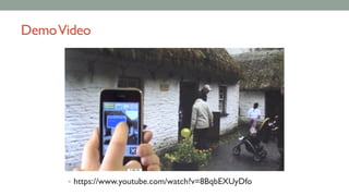 DemoVideo
• https://www.youtube.com/watch?v=8BqbEXUyDfo
 