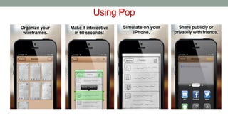 Using Pop
 
