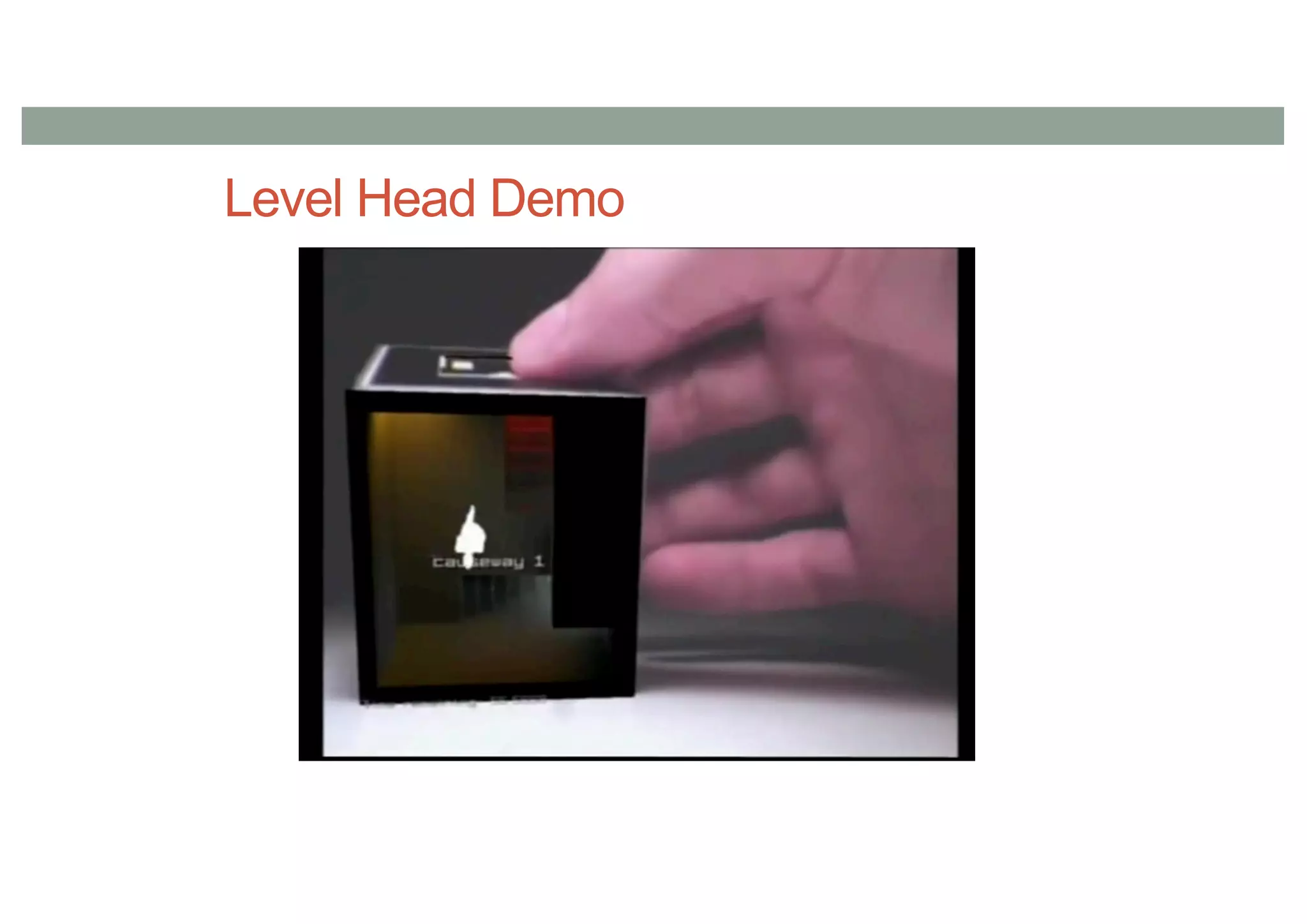 Level Head Demo
 