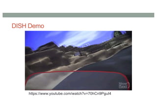 DISH Demo
https://www.youtube.com/watch?v=70hCn9PguI4
 