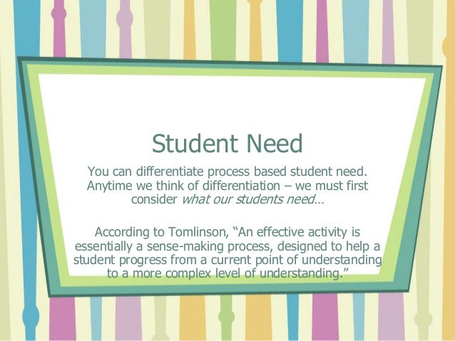 Dissertation on differentiation