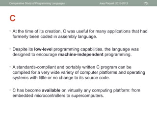 History of Computer programming languages 6411.111.history.ppt