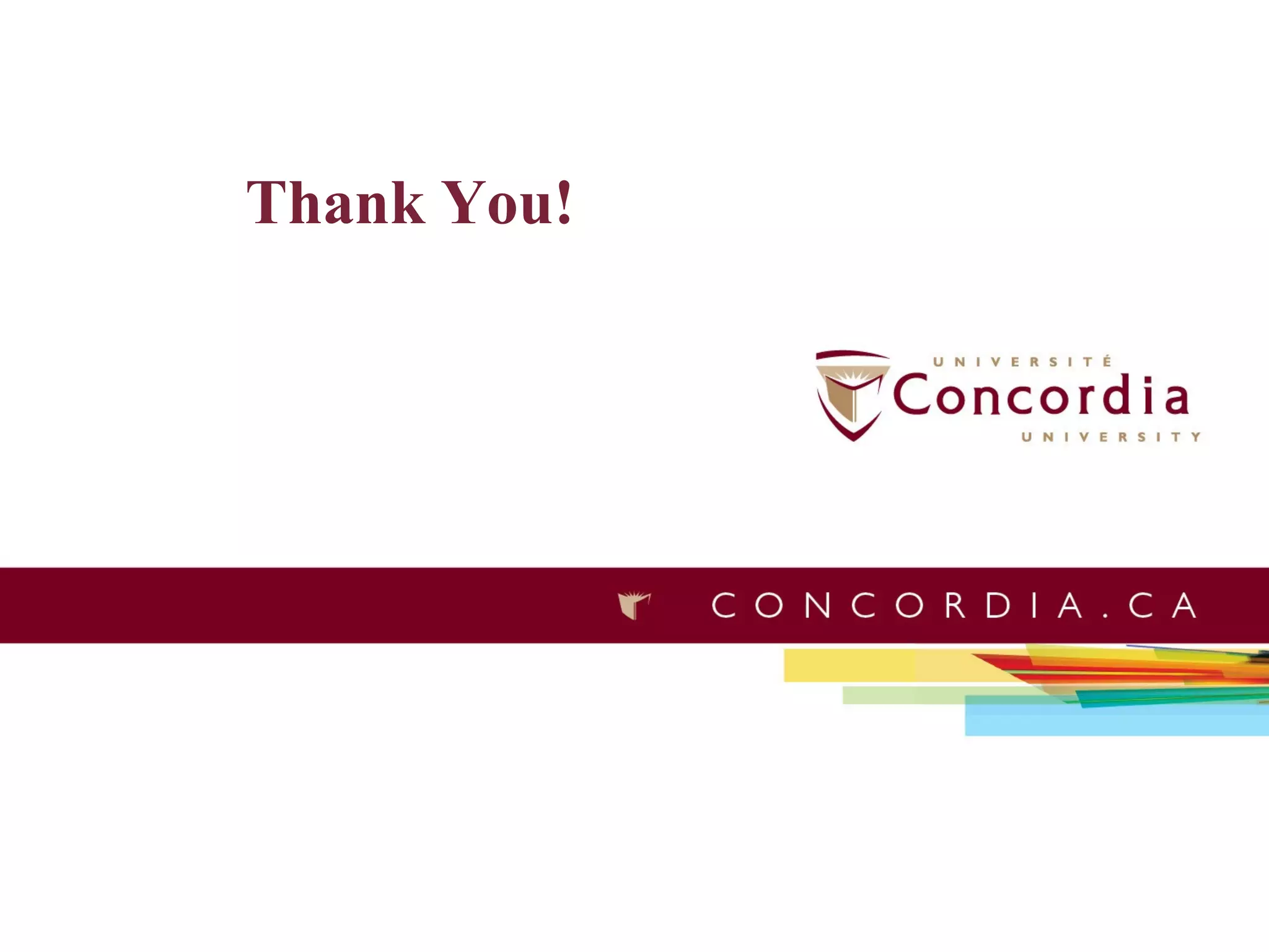 Thank You!
 