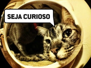 SEJA CURIOSO
 