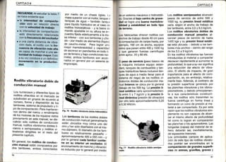 CAPITULO8
CAPITULO8
rtiI
I RECUEBDE:Atestud¡arIatabta7
sehaceevidenteque
. ta iñtens¡dadde compacta_
ción está en relacióndirecta
conlaveloc¡dadde trabajo
. la intensidadde compactación
está directamenterelacionada
conlafrecue¡rciadel excitador
. a unac¡ertadistanciade vibra-
cióndada,el rodiilocon lafre_
cuenciade vibraciónmásalta
es capazde marchara unave_
loc¡daddetrabajomayor.Esto
asuvezconducea undefinitivo
Incrementoén la producfiv¡_
dad.
por med¡o de un chasis rígido. L¡
masasuperiorcon eJmotor,tanqueo
¡anqLresde agua _ también tanoLrc
para llquidohidráulicoen el caso clc
rodllloshidrostáticos y la barra d.
mando ajustableen su altLlrase e¡
cuenka fijadae¡ásticamentea Jama
sa inlerior- con sus tarnboresy cha
srs- por med¡ode elementos(topes)
oe caLlcho-metal. para Jograruna
melor mantobrabi/idady capacida.J
de ascensoen pendientésen todo il
po deterrenoy bajocondicjonesnor
ma¡es,ambos tambores son accio
nados en generalpor un sistemade
engranajes.
rloun slstemamecánicoo hidrostáti
¡n. G¡aciasal bajo centro de grave-
dad se logra una buena maniobra-
b¡l¡dady estab¡l¡dad en todo t¡po
deterreno.
Losfabricantesofrecerlrodilos con
r¡ñchosde trabajodesde40 cm para
Idcompactaciónde zaniashasta,por
olemplo,100 cm de ancho, equ¡pos
ostosque pesanentre400 y 1500kg
y que generan fuerzas centrífugas
ontreaprox.20 y 80 kN.
Elpeso de servic¡o (pesobásicode
la r¡áquina inc usive equipo estan-
dard,tanquesde combustibley tan-
queshidráulicosllenosinclusivetan-
quesde agua a medio lenarParael
sistemade riego)de os rodillosvi
bratotiosdobles de conducciónma-
nuallivianos se ubica por lo general
debajode los 500 kg. La presión l¡-
neal estática varíaaproximadamen-
te entre5 y 7 kg/cm y la pres¡ón li-
nealdinám¡ca (presiónde vibración)
porotro lado aproximadamenle0,20
a 0,30kN/cm.
Los rod¡llos sem¡pesados alcanzan
pesos de servicio de entre 500 Y
1000 kg, su pres¡ón l¡nealestática
varía,según el ancho de trabalo de
los tambores,-^ntr,.3,5
y 8,5 kg/cm.
Los rod¡llos v¡bratorios dobles de
conducc¡ón mañual pesados aF
canzan pesos de servlcio de hasta
1400 kgs y su presión lineal estát¡-
ca está ub cada deb do a los tam
boresrnásanchos- denlrodelrango
de los3,5a 9 kg/cm.
En los rodilos vibratorioslas fuerzas
introducidasa materia a compactar
decrecenrápidamenteal aumentarla
profundidad,lo que a su vezsignifca
una redlrccióndel efecto de vibra-
ción. Ei efecto de impacto, de gran
importanciapara el efecto de com-
pactacón, es, s n embargo,relat¡va-
mentebajo.Además,al contrarlode
la p¡esión superficialgenerada por
las planchasvibradorasy los vibroa-
pisonadores,y deb do principlamen-
te a sus caracteristrcasconstructL
vas, los rodilos só o transrn¡tensu
fuerza centrífuga en forma ineal y
forr¡ando un cono de presón al ma
teriala ser compactado.Es por esta
razónque losrodilos vibratoriossim-
plementeno son capacesde alcan-
zar el mismo efecto de profLrndidad
tal como lo ogran en comparacon
las planchaso los apisonadores,Las
tongadas(capas)del mater¡a de re-
leno deberán ser, inevitablemente,
oe espesoresmeno€s.
Los principalescampos de aplica
ción de este tipo de rod llos vibrato
rios podrán ser encontrados en la
compactac¡ón de grandes suPerf¡-
cies de arenas, gravillas, gravas Y
t;il
l
lr
i
l
l
I
I
tiI
i
I
i
l,l1
iI
Rodillo vibratorio doble de
conducción manual
Los numerososy djferentest¡posde
rod¡llosofrecidos en el mercado se
subdividenen grupos de acuerdoal
número,forma y disposicióncje los
ramDores,ststemade propulsióny tj_
po de compactacjón.paramantener_
nos dentro del marco y rendjmiento
oe tos motoresde los equiposvistos
previamenteen este manual,se dis_
cutián sólo rodi os de conducción
manual,rodillosvibratoriosdoblesli
v¡anosa semipesadosy rodillosvi
bratoros diriglbles en el resto del
presentecapÍtulo.
En general,los rod¡llos de conduc_
ción manual están compuestospor
dos tambores, ambos conectados
Fig. 76 Rod¡tto vib¡atorio dobte hidrcsutico
Los tambores de los rodillosdobles
de conducciónmanualgeneralmente
estan ub¡cadosmuy cerca uno del
otro y hans¡dodiseñadoscon el mis-
mo dtametro.Eldiámetrode lostam
bores es relativamentepequeño -
aproximadamente400 a S50mm _ y
por to geñeralcada lambor contie_
ne en su ¡nter¡or un exc¡tador. El
acclonamientode marchay vjbración
es rnductdopor lo generalpor medio
Fig.77 Rodillo vibratorio doblé semipe-
 