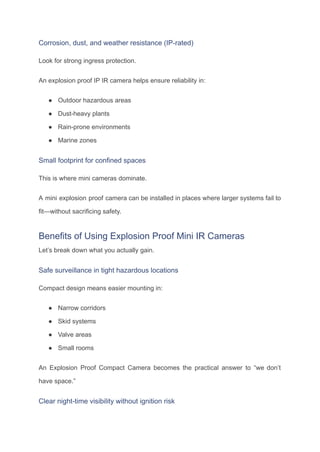 Compact Explosion Proof Mini IR Camera Complete Guide.pdf