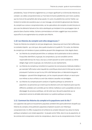 Théories du complot : guide et recommandations
9
précédentes, l'essor d'Internet a également eu un impact significatif sur...