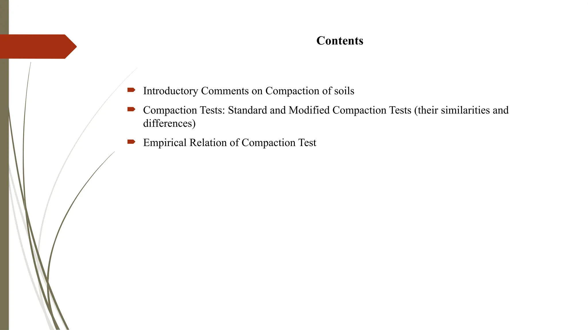 SOIL COMPACTION using the standard and modified proctor test | PPTX
