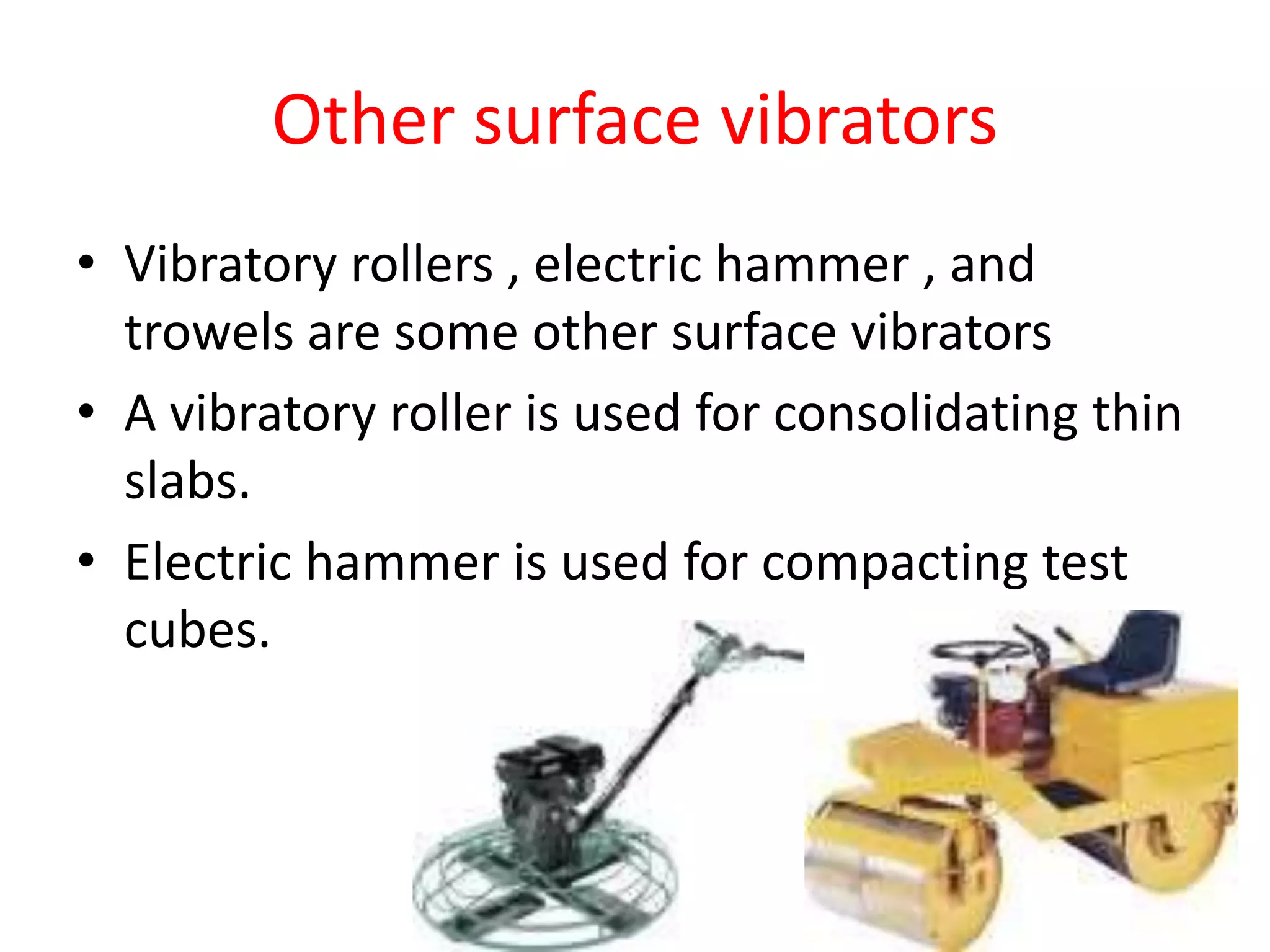 Compaction of concrete | PPTX
