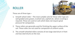 Compaction of soil (for civil engineering) | PPTX