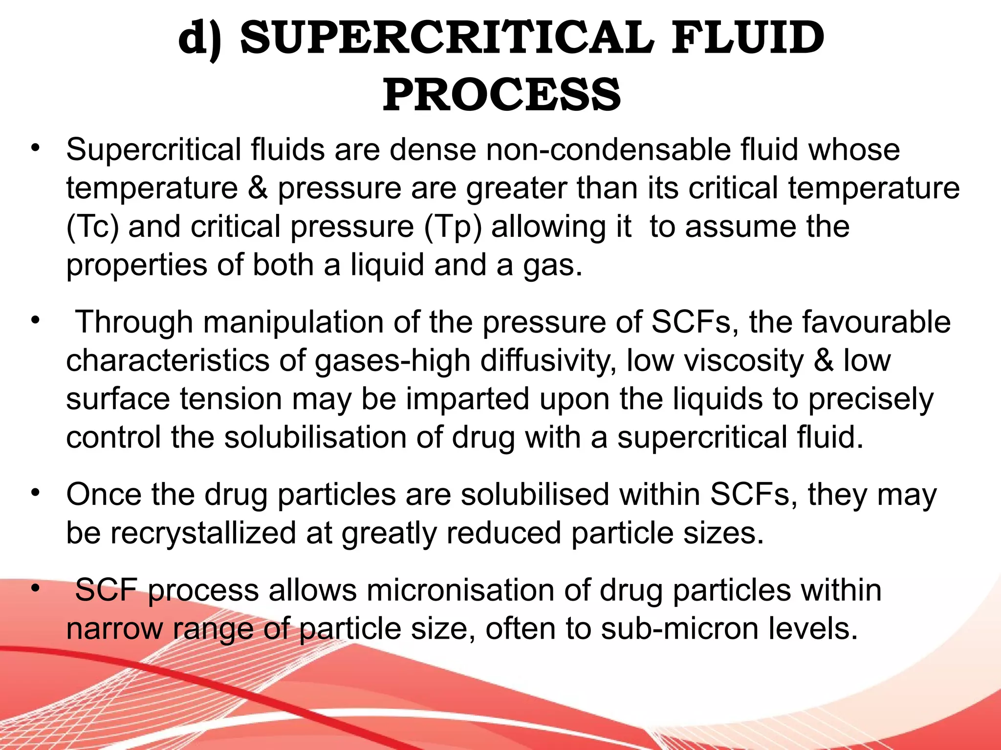 Scf Particle Compaction profile & solubility enhancement techniques Naveen Balaji | PPT