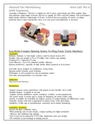 Compact Spinning System | DOCX